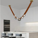 GobekUsa Leather Pendant Lights for Home Decor Chandelier Lighting Fixture