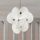 GobekUsa Cloth Minimalist LED Chandelier Ceiling Pendant for Home Decor