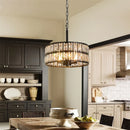 GobekUsa Crystal LED Pendant Chandelier: Luxury Nordic Design for Kitchen, Dining Room & Bedroom
