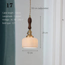 GobekUsa Japanese Ceramic Pendant Light Scandinavian Style Luxury Lamp