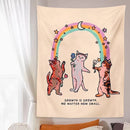GobekUsa Cat Tapestry Wall Hanging for Home Decor and Wall Art