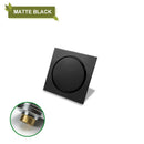 GobekUsa Brass Square Shower Floor Drain for Kitchen and Bathroom, Insect-proof and Odor-proof