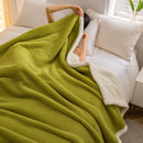 GobekUsa High-Density Plush Double-Layer Blanket - Multi-Functional and Cozy Warmth
