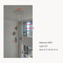 GobekUsa Handmade Wabi Sabi Duplex Villa Stairs Pendant Lights - Nordic Design Chandelier