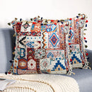 GobekUsa Ethnic Boho Throw Pillow Covers for Couch - Bohemian Farmhouse Decor