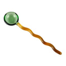GobekUsa Glass Spoon Coffee Stirring Rod for Home Cafe, Dessert Jam Scoop