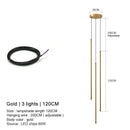 GobekUsa Black LED Chandelier Pendant Lights for Dining Room and Bedroom