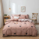GobekUsa Cartoon Print Bedding Set - Queen/King Size Duvet Cover, Sheets, Pillowcases
