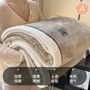 GobekUsa Cozy Cotton Velvet Plush Blanket: Luxuriously Soft and Warm Light Blanket