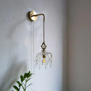 GobekUsa Crystal Glass LED Wall Sconce - Luxury French Stair Light for Home Decor