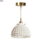 GobekUsa French Minimalism Ceramic LED Pendant Light for Home Decor