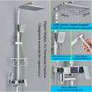 GobekUsa Digital Thermostatic Shower Faucet Set with Bidet Sprayer
