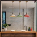 GobekUsa Brass Chandelier Light | Nordic Retro Luxury Restaurant Bar Entryway Pendant Lamp