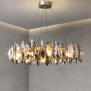 GobekUsa Kristal 2024 Chandelier LED Light for Dining and Living Room Decor