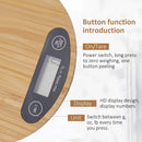 GobekUsa Digital Kitchen Scale with LCD Display and Tare Function - 5KG Capacity