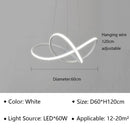 GobekUsa LED Pendant Light Modern Luster for Living Dining Hall Bedroom Hotel Decor