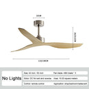 GobekUsa Industrial Wind Ceiling Fan ABS Blades Remote Control Silent Operation.