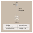 GobekUsa LED Bedside Pendant Light Modern Decor Chandelier for Bedroom Living Room