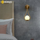 GobekUsa Gold G9 Wall Lamp Sconce - Nordic Style Lighting for Bedroom, Hallway, Study Area