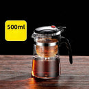 GobekUsa Glass Tea Kettle with Infuser for Brewing Tea and Herbal Drinks