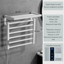 GobekUsa Electric Towel Rack with Digital Display and Thermostatic Settings