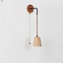 GobekUsa LED Yellow Travertine Stone Wall Lamp - Nordic Modern Stair Light