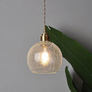 GobekUsa Glass Globe LED Pendant Light - Adjustable Modern Nordic Hanging Fixture