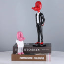 GobekUsa Balloon Dog Statue Resin Sculpture Modern Home Office Decor
