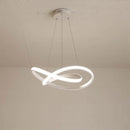 GobekUsa Aluminum Line Pendant Light: Modern Creative Dining Room Ceiling Lamp
