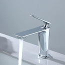 GobekUsa Gold Basin Mixer with Single Handel for Bathroom Vanity, Chrome Finish