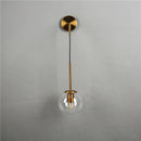 GobekUsa Glass Ball Wall Lamp: Nordic Modern LED Lighting for Living Room, Bedroom, and Corridor