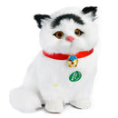 GobekUsa Cat Dog Plush Ornaments Dolls for Home Decor & TV, Realistic Pet Figurines