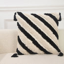 GobekUsa Geometric Chenille Embroidered Pillow Covers Boho Moroccan Style Decor
