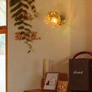 GobekUsa Grey Glass LED Wall Lamp for Home Decor and Lighting