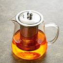 GobekUsa Glass Teapot: High Quality Heat Resistant Kung Fu Tea Set for Puer Tea & Coffee