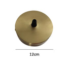 GobekUsa Brass Ceiling Plate Iron Pendant Lamp Bases - DIY Round Chassis Kit