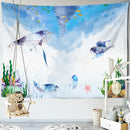GobekUsa Dream Whale Tapestry Wall Hanging for Kids Room and Home Decor