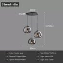GobekUsa LED Glass Pendant Light: Modern Nordic Luxury Hanging Lamp Fixture