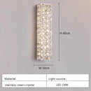 GobekUsa Crystal LED Ceiling Chandelier: Modern Luxury for Living Room Bedroom Home Decor