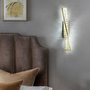 GobekUsa Crystal LED Wall Lamp for Luxury Bedroom and Living Room Lighting
