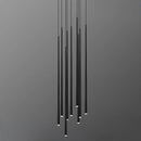 GobekUsa Conical Chandelier Stair Lamp Modern Simple Villa Restaurant Kitchen Bedroom Bar Lighting