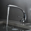GobekUsa Gold Black Bathroom Faucet Brass Sink Mixer Tap Single Handle Hot Cold Brush Gold