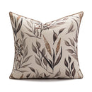 GobekUsa Brown Coffee Pillowcase: Modern Simplicity Light Luxury Sofa Cushion Covers