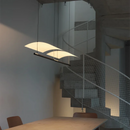 GobekUsa Lamina LED Pendant Light: Minimalist Design for Office, Living Room, Restaurant, Bar.