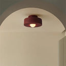GobekUsa Led Ceiling Light Macaron Minimalist Small Round Hallway Balcony Bedroom E27