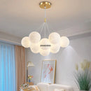 GobekUsa Bubble Ball LED Pendant Lights: Modern Chandelier for Living Dining Bedroom Office Decor