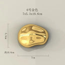 GobekUsa 3D Stone Wall Ornaments: Room Aesthetics & Decoration - Plating Craft Stone Pendants