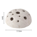 GobekUsa Lotus Seedpod Ceramic Vase Artificial Flower Pot Modern Desk Decor