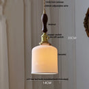 GobekUsa Ceramic LED Pendant Lamp | Nordic Modern Design | Adjustable Hanging Light