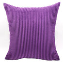 GobekUsa Corduroy Pillow Cover: Striped Cushion for Sofa Bed - Nordic Home Decor